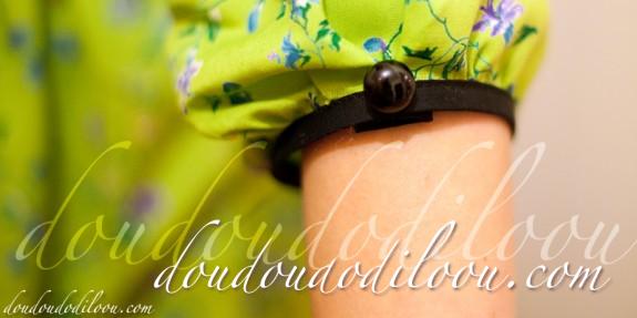 robe japancouture tuniques robes etc modèle M - détail des manches robe japancouture tuniques robes etc modèle M - détail des manches