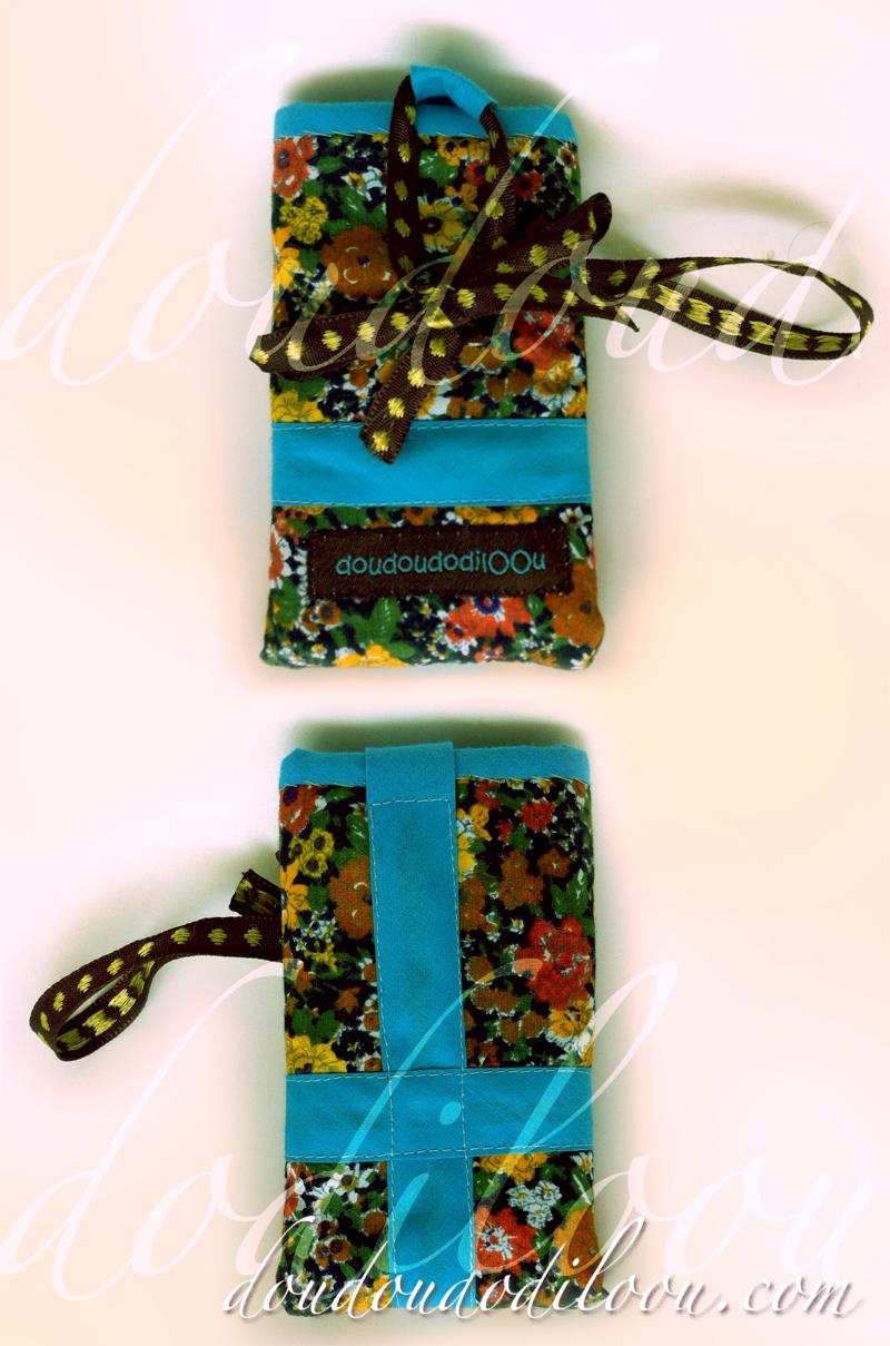 Housse fleurie pour mon Iphone