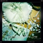 Broche blanche – Atelier Ecole Lesage Paris