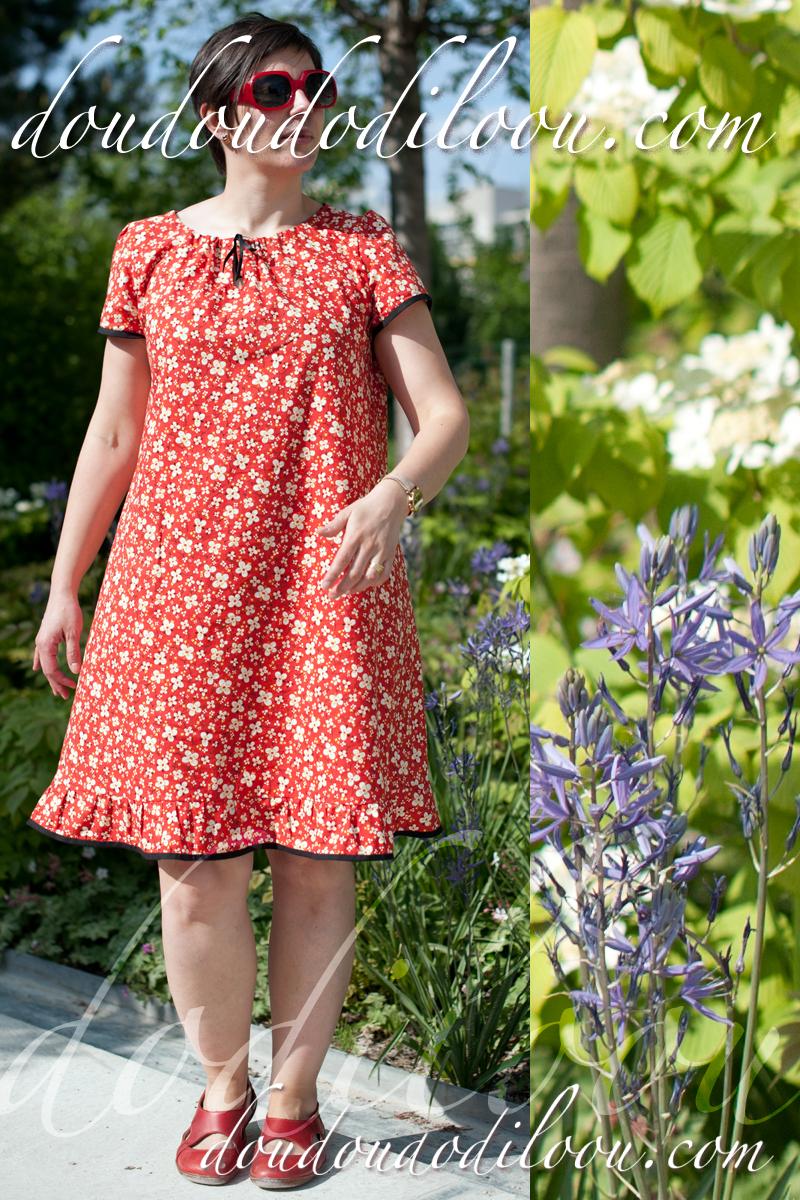 Robe à fleurs Alexander Henry