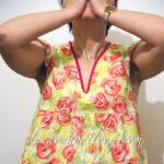 Grosses fleurs pour petit haut