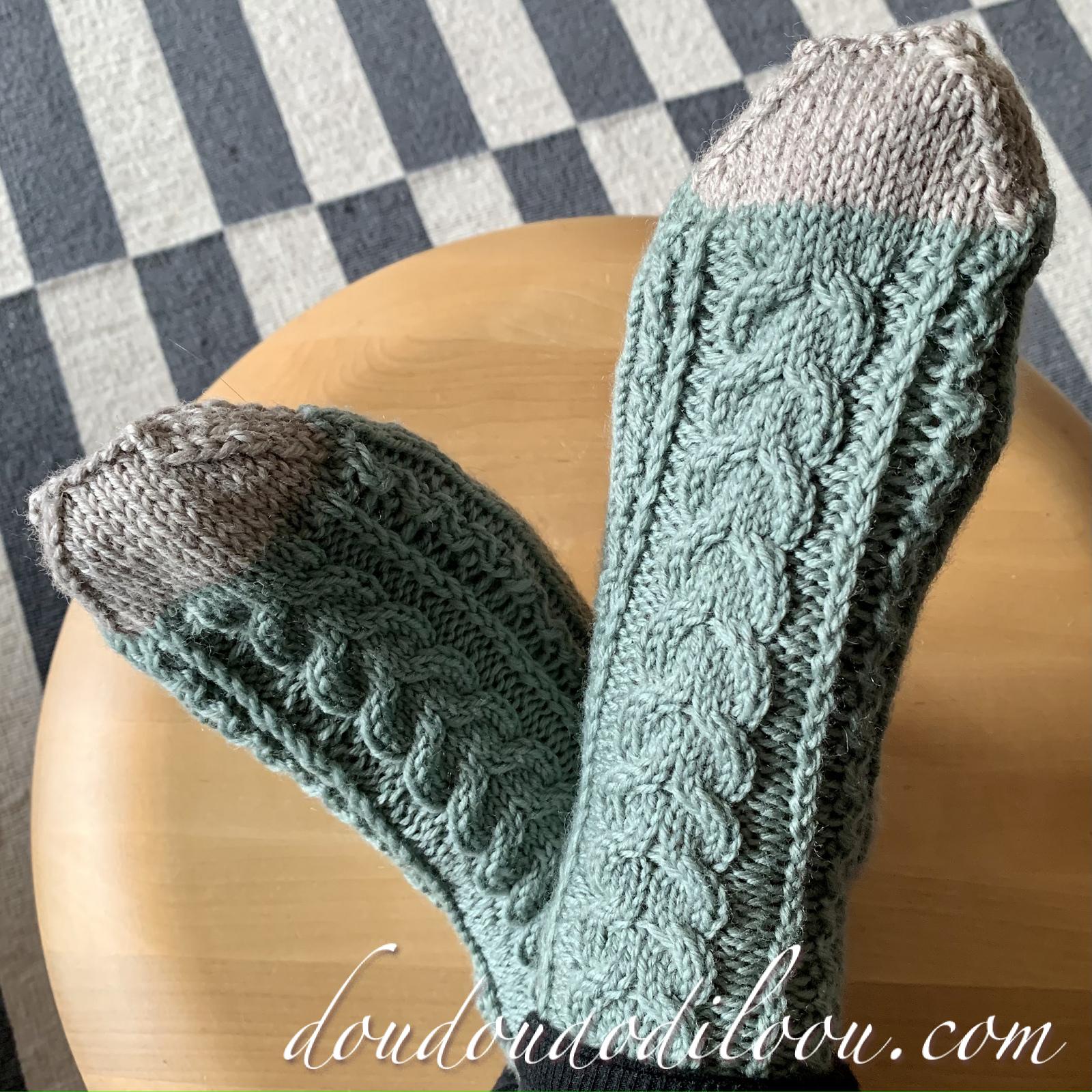 Chaussettes Madame Monsieur de Emma Ducher