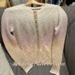 Gilet Magnolia Chunky Cardigan de Camilla Vad teintes dégradées