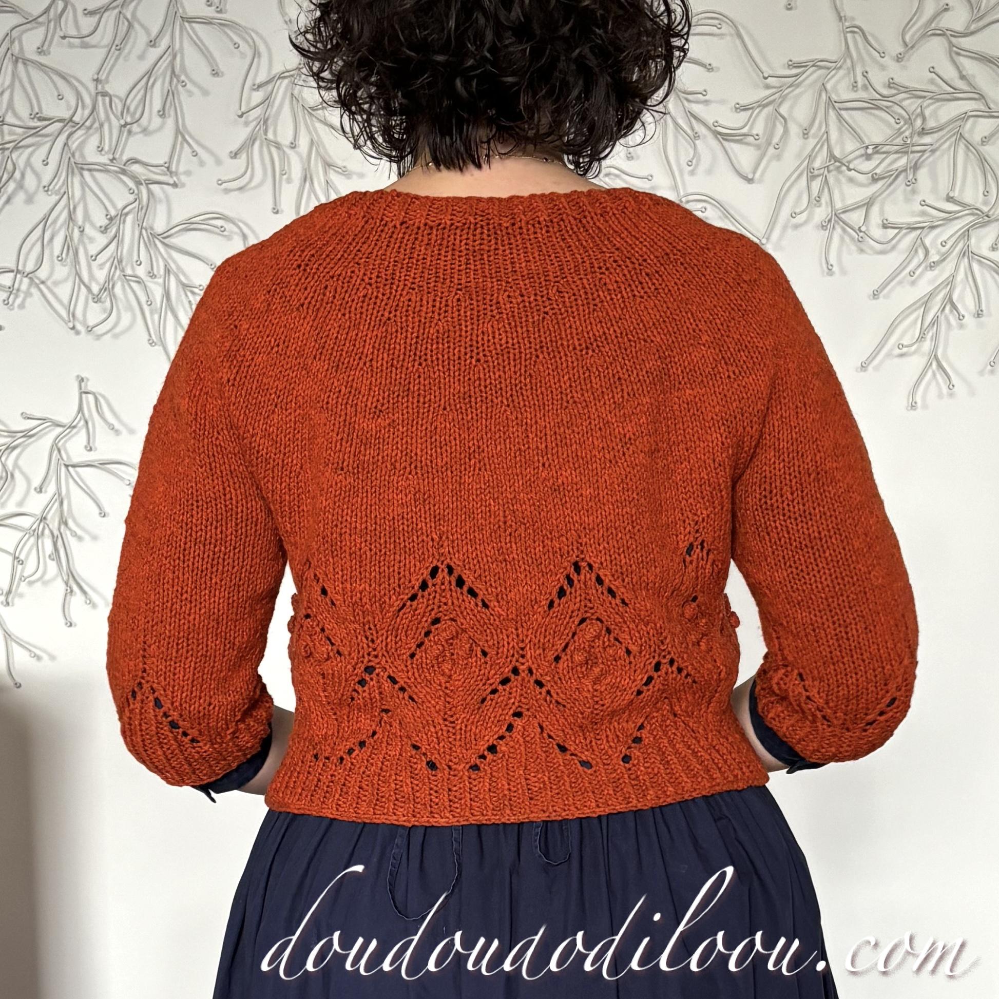 Cardigan Magnolia Chunky de Camilla Vad