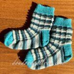 Chaussettes Panache d’Emma Ducher vertes